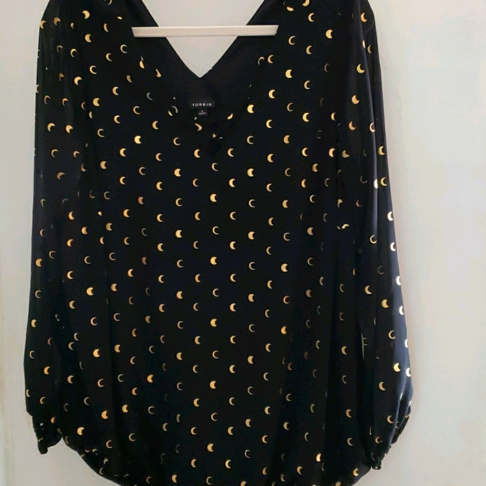 Torrid Peasant Style Blouse